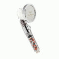 Lumora Shower filtered showerhead with three-layer filtration beads